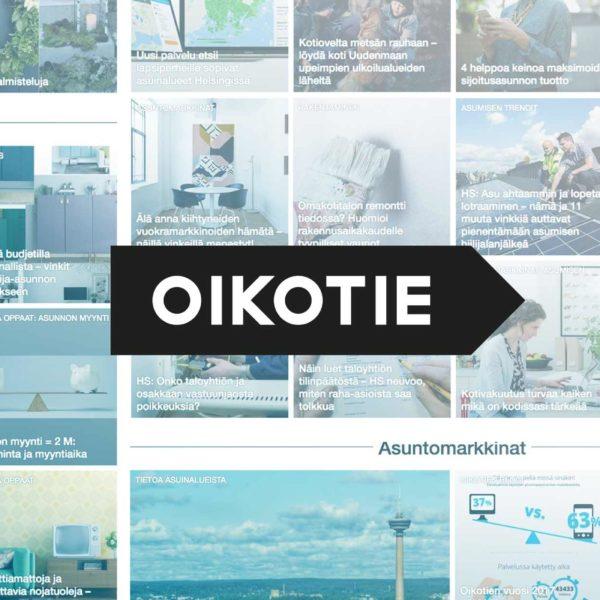 Oikotie – Brand strategy project turned into long-term partnership